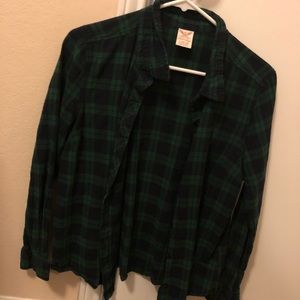 Green flannel